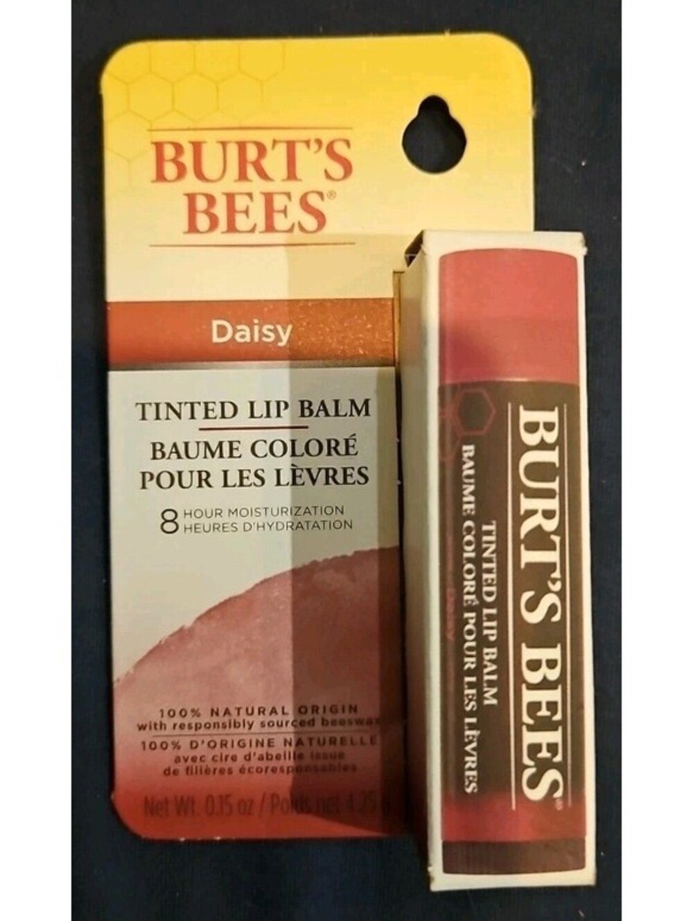 Burt's Bees Tinted Lip Balm ~ Daisy